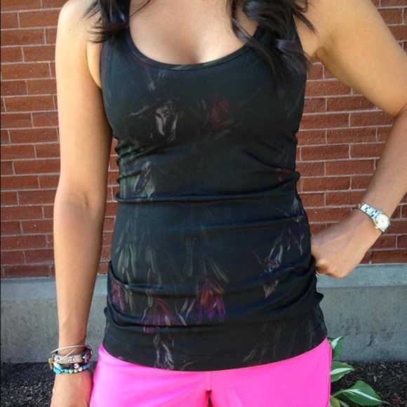 lululemon athletica Tops - LULULEMON Energy Tank Midnight Iris Black {F54}